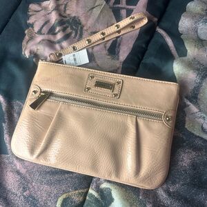 NWT Vintage Y2K Express Nude Wristlet